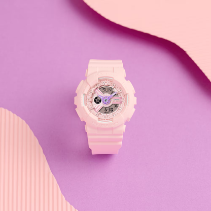 Reloj Juvenil Análogo Digital Rosado de Mujer