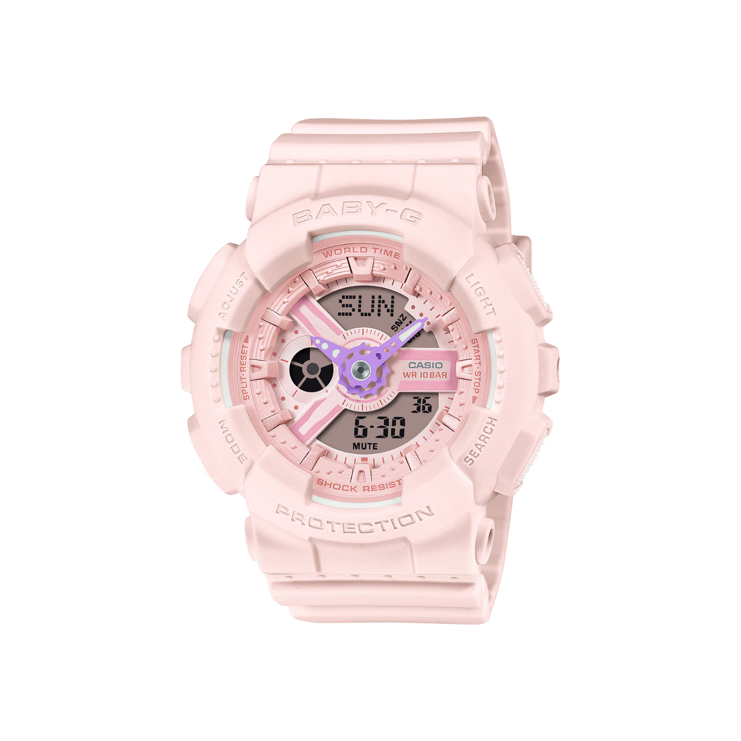 Reloj Juvenil Análogo Digital Rosado de Mujer