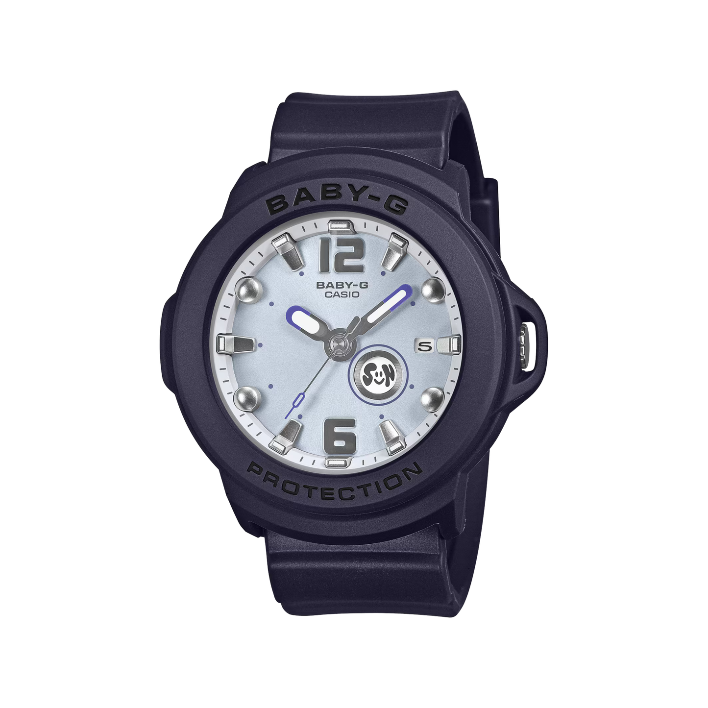 Reloj Análogo Casual Azul Marino de Mujer