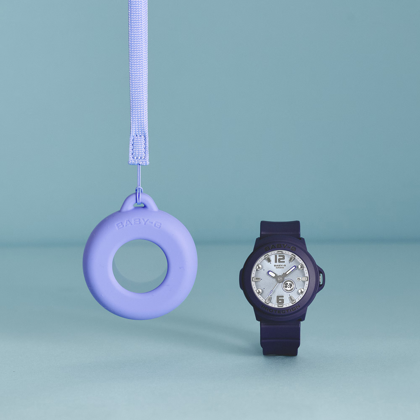 Reloj Análogo Casual Azul Marino de Mujer