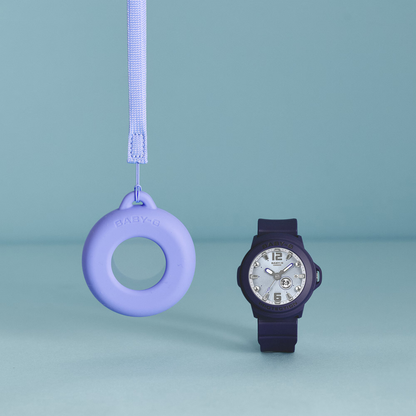 Reloj Análogo Casual Azul Marino de Mujer