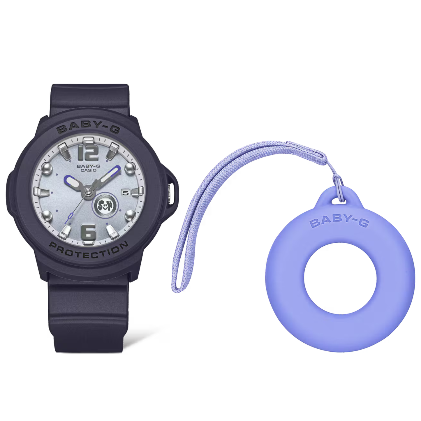 Reloj Análogo Casual Azul Marino de Mujer