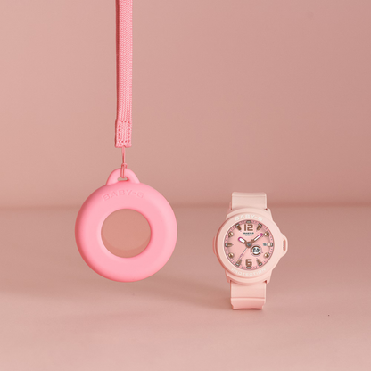 Reloj Análogo Juvenil Rosado de Mujer