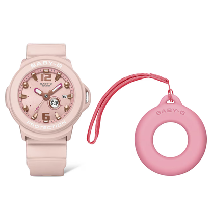 Reloj Análogo Juvenil Rosado de Mujer