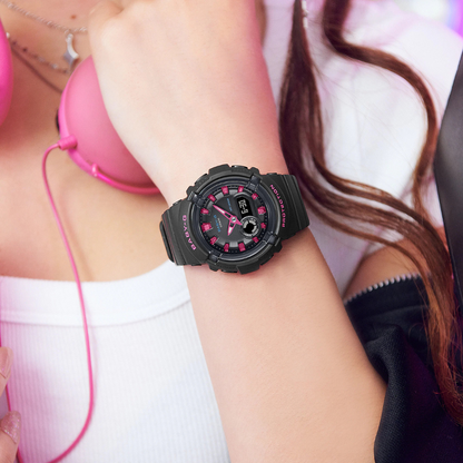 Reloj Análogo-Digital Juvenil Negro de Mujer