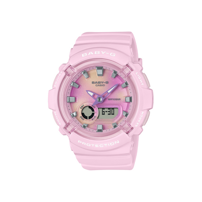 Reloj Análogo Digital Casual Rosado de Mujer