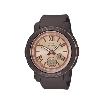 Reloj Análogo Digital Casual Chocolate de Mujer