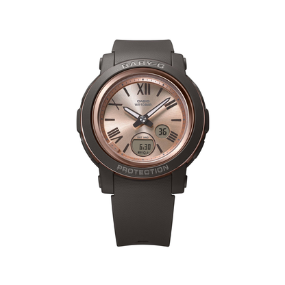 Reloj Análogo Digital Casual Chocolate de Mujer