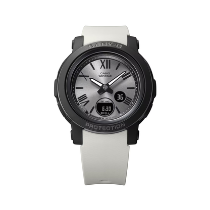 Reloj Análogo Digital Casual Negro de Mujer