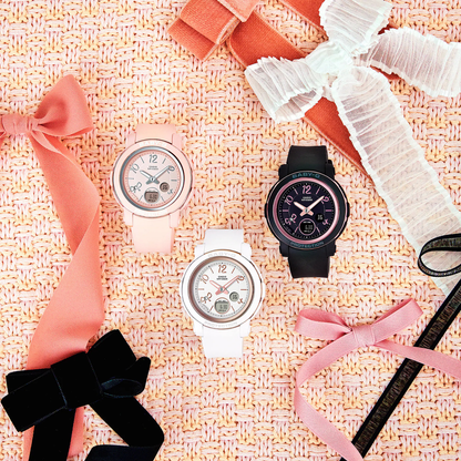 Reloj Análogo Digital Casual Rosado de Mujer
