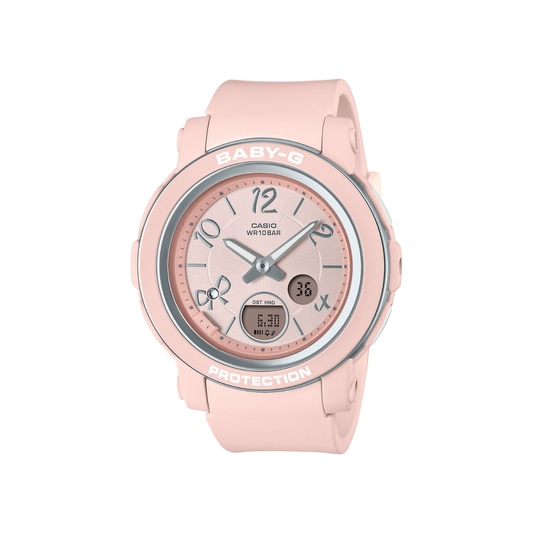 Reloj Análogo Digital Casual Rosado de Mujer