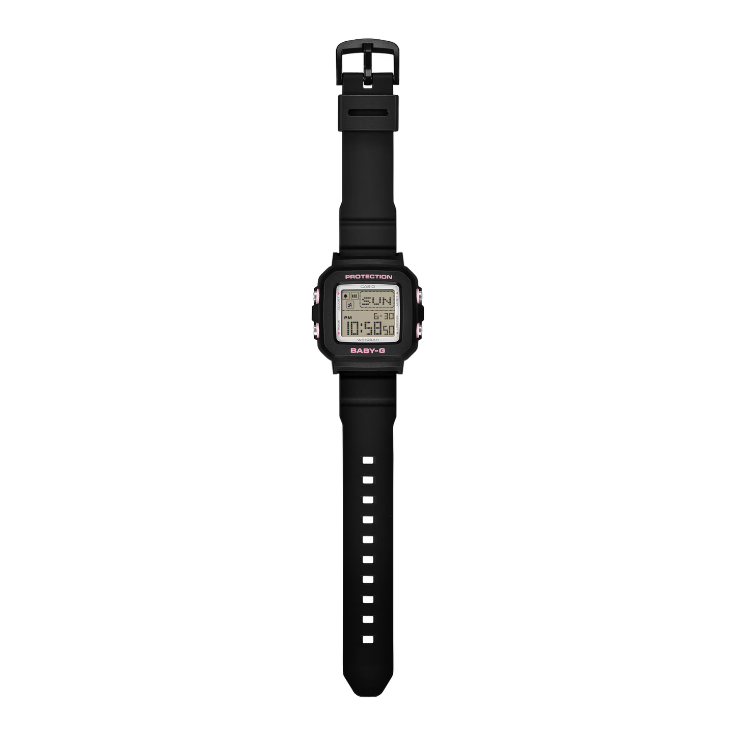 Reloj Digital Juvenil Negro de Mujer