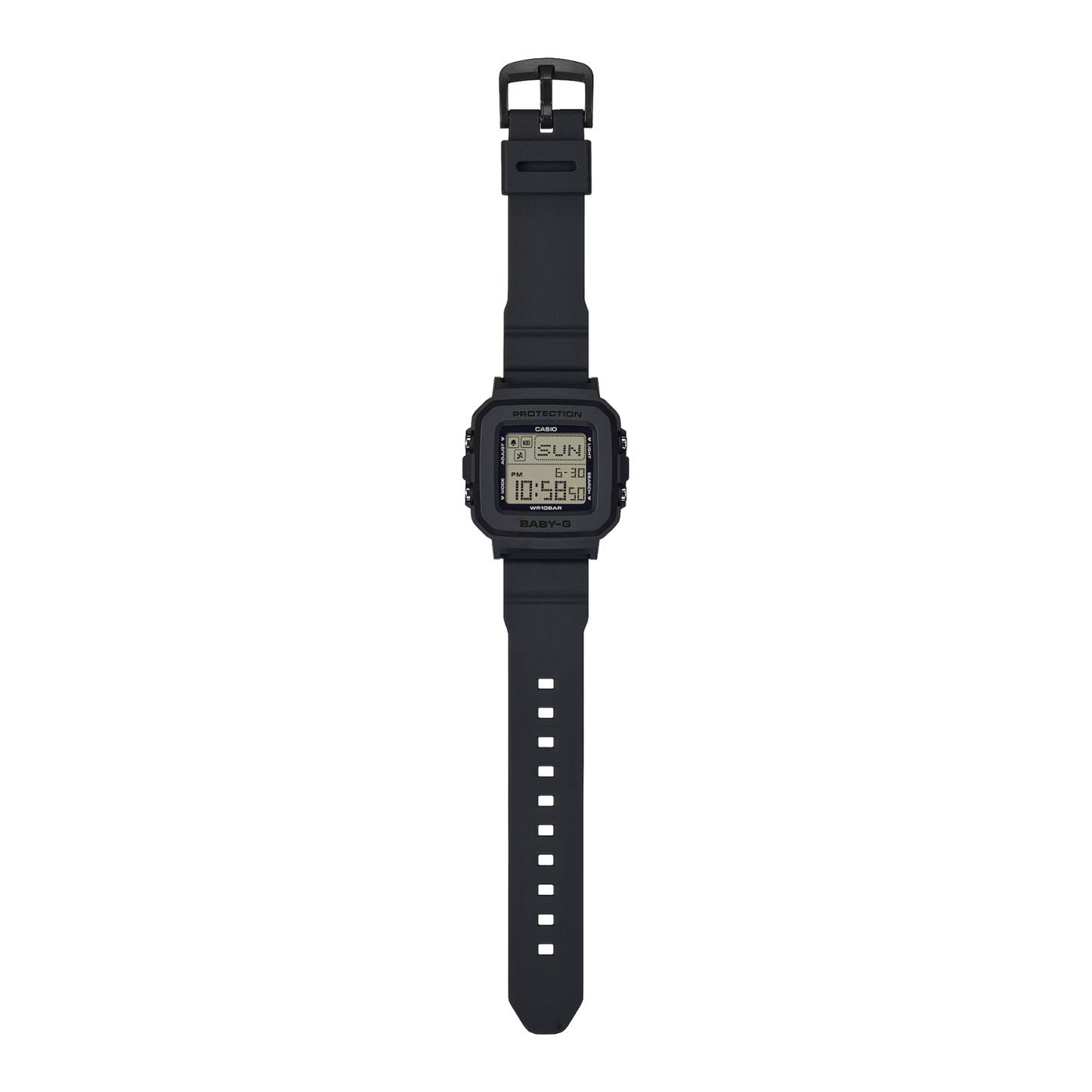 Reloj Digital Juvenil Negro de Mujer