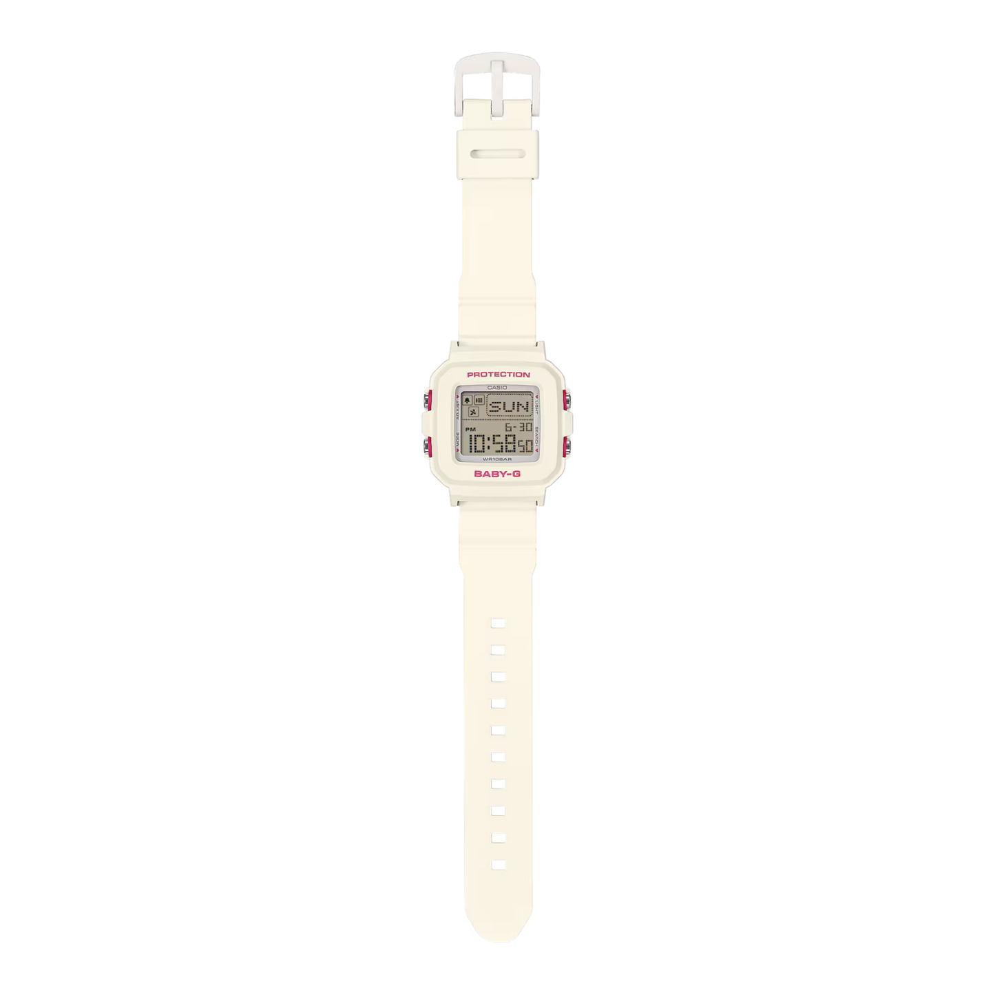 Reloj Digital Juvenil Blanco de Mujer