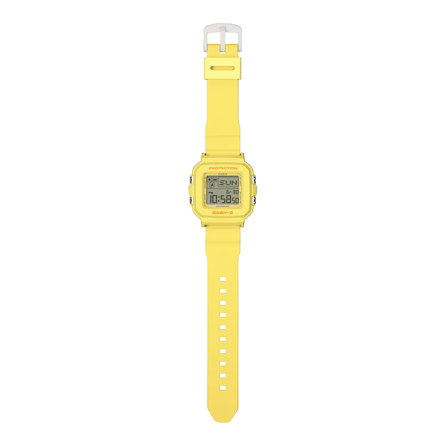Reloj Digital Juvenil Amarillo de Mujer