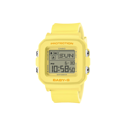 Reloj Digital Juvenil Amarillo de Mujer