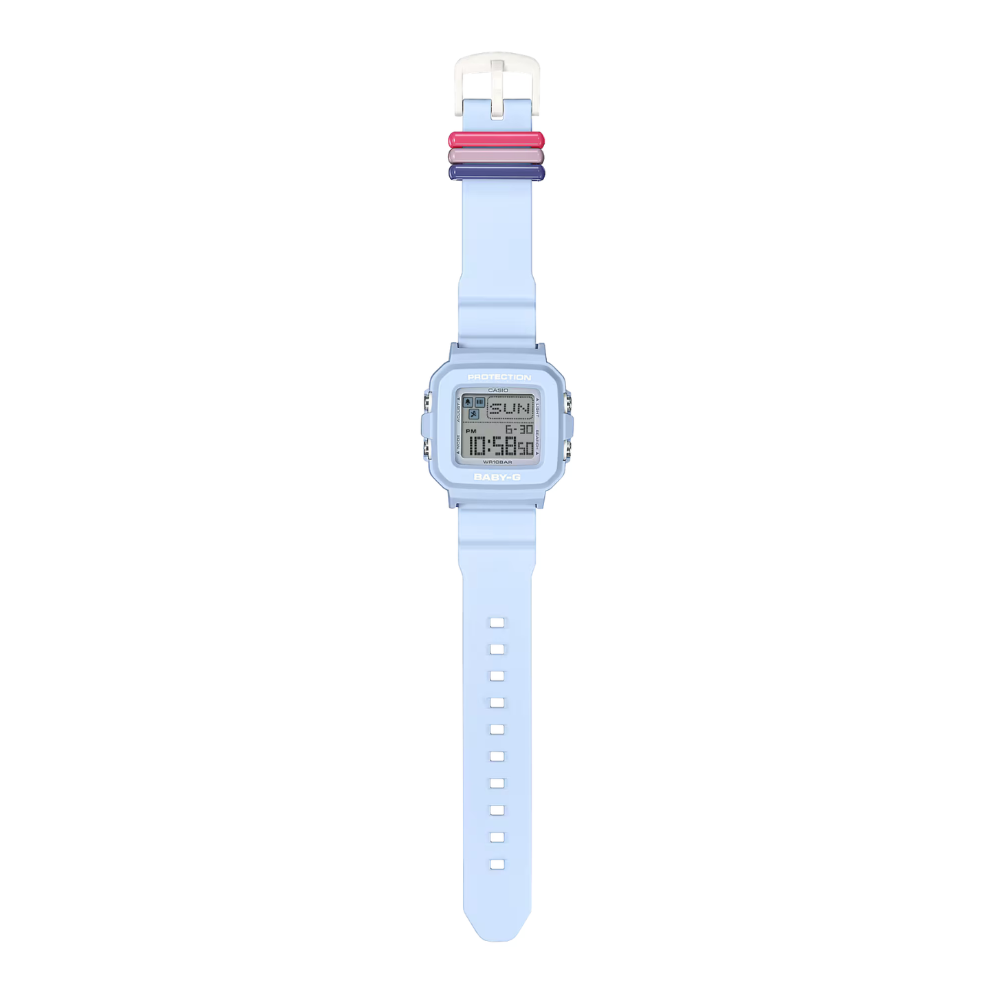 Reloj Digital Juvenil Celeste de Mujer