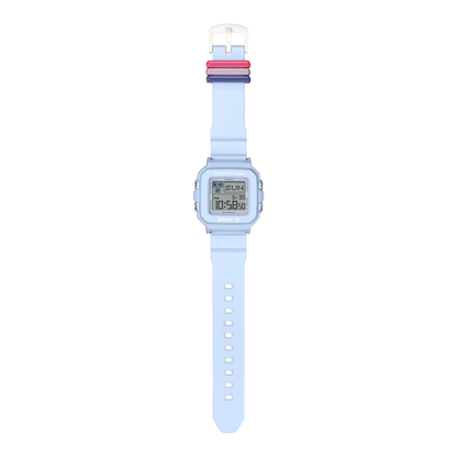 Reloj Digital Juvenil Celeste de Mujer