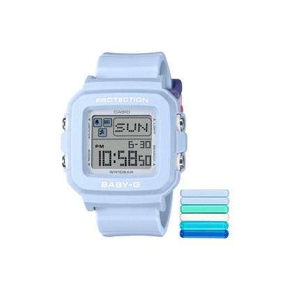 Reloj Digital Juvenil Celeste de Mujer