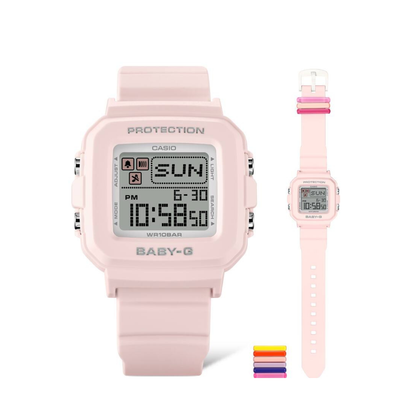 Reloj Digital Juvenil Rosado de Mujer