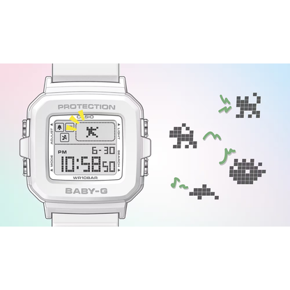 Reloj Digital Juvenil Blanco de Mujer