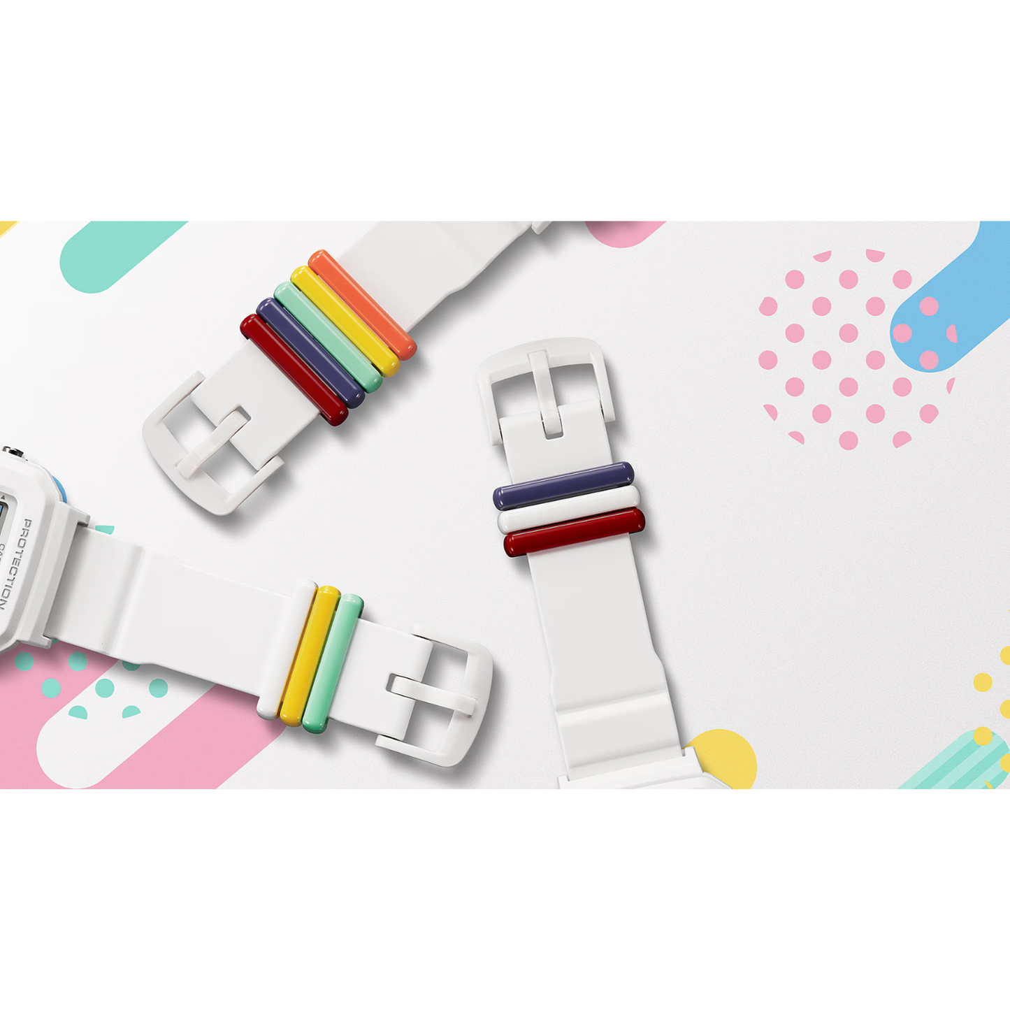 Reloj Digital Juvenil Blanco de Mujer