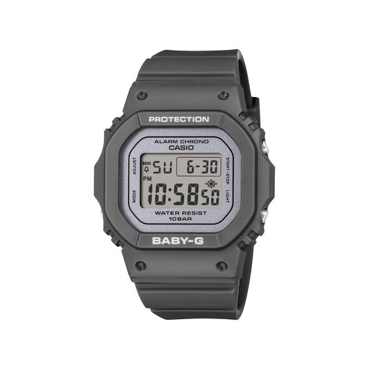 Reloj Digital Casual Negro de Mujer
