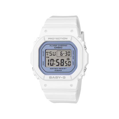 Reloj Digital Casual Blanco de Mujer