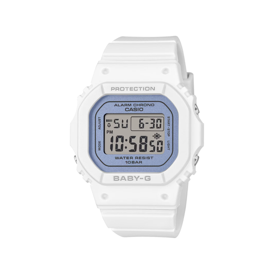 Reloj Digital Casual Blanco de Mujer