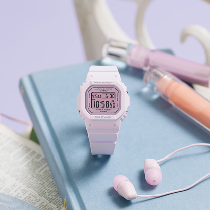 Reloj Digital Casual Rosado de Mujer