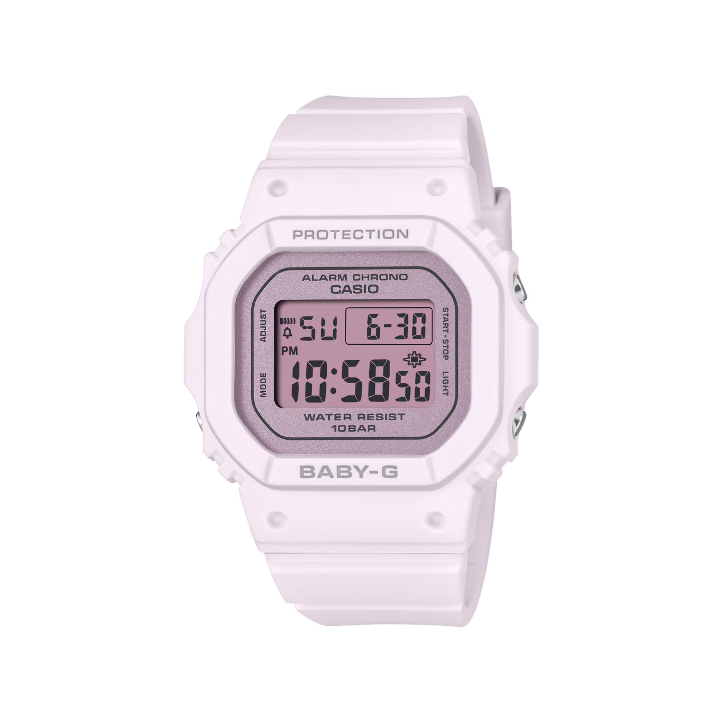 Reloj Digital Casual Rosado de Mujer