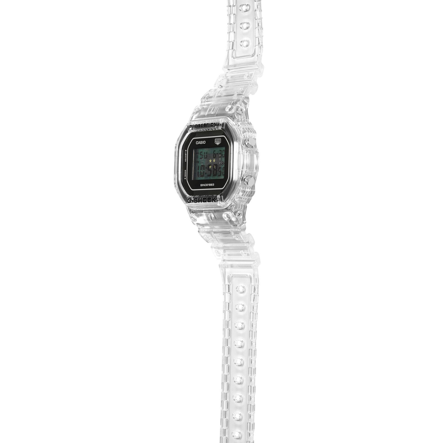 Reloj Digital Casual Transparente de Hombre