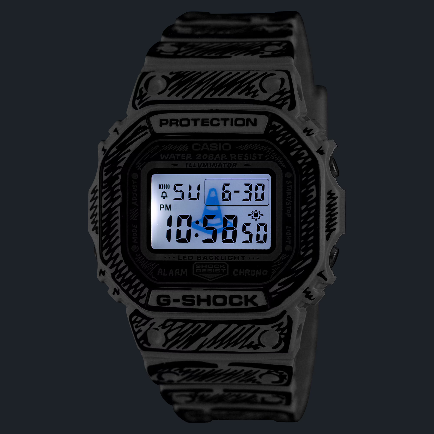 Reloj Digital Casual Joshua Vides Collaboration