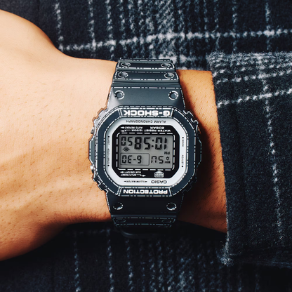 Reloj Digital Casual Negro de Hombre