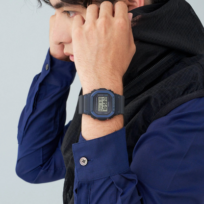 Reloj Digital Casual Azul Oscuro de Hombre
