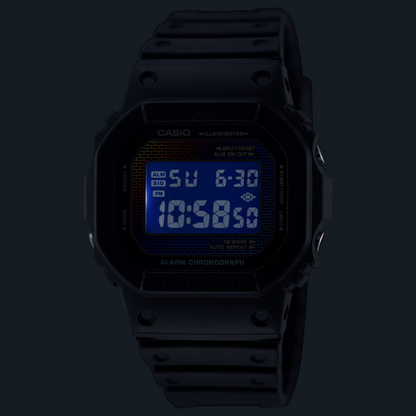 Reloj Digital Casual Negro de Hombre