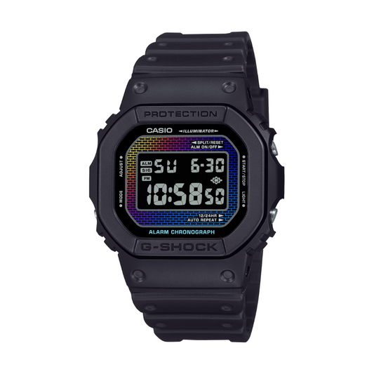 Reloj Digital Casual Negro de Hombre
