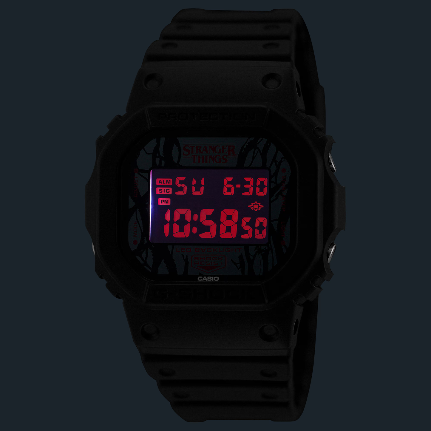 Reloj Digital Casual Unisex Edición Stranger Things