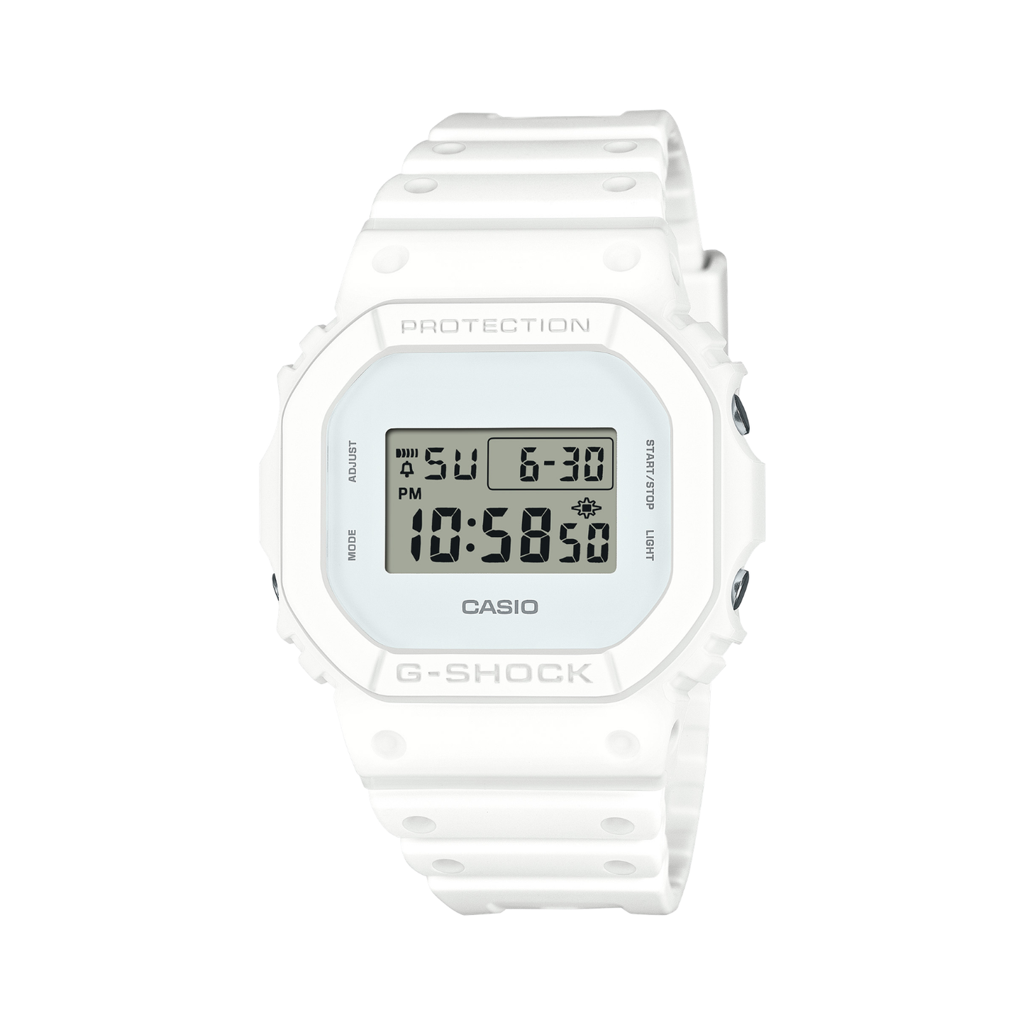Reloj Digital Deportivo Blanco de Hombre