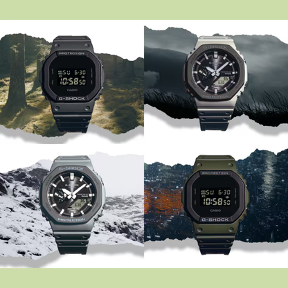 Reloj Digital Casual Negro de Hombre