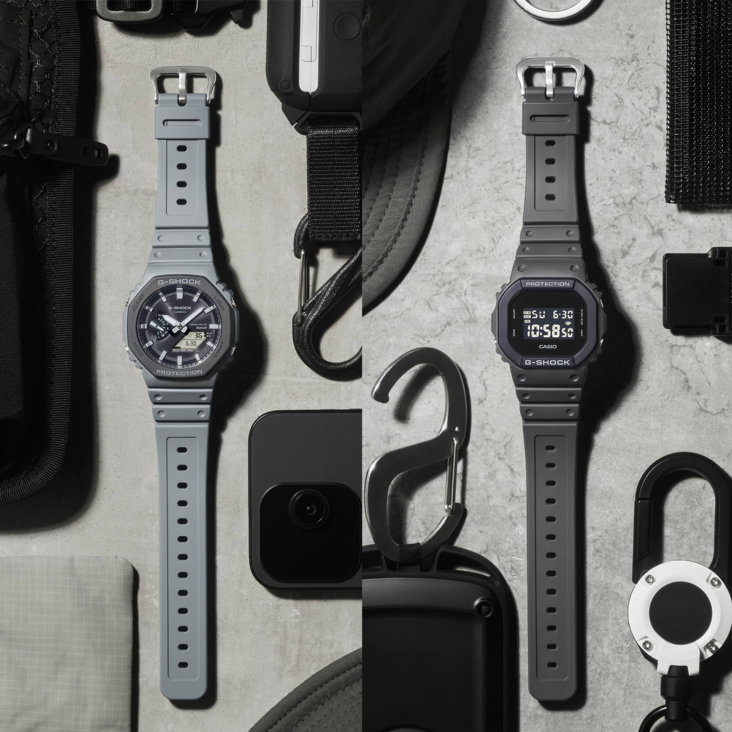 Reloj Digital Casual Negro de Hombre