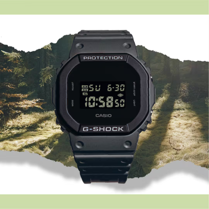 Reloj Digital Casual Negro de Hombre