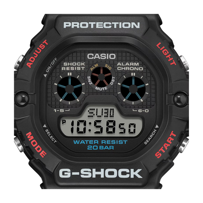 Reloj Digital Deportivo Negro de Hombre