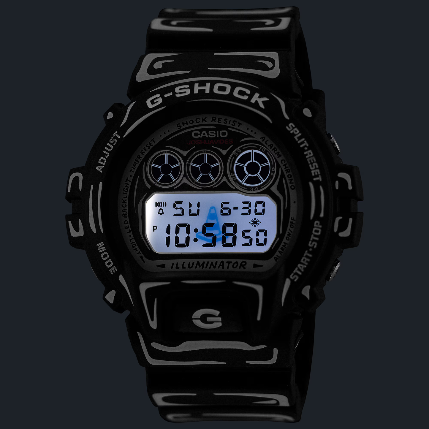 Reloj Digital Casual Joshua Vides Collaboration