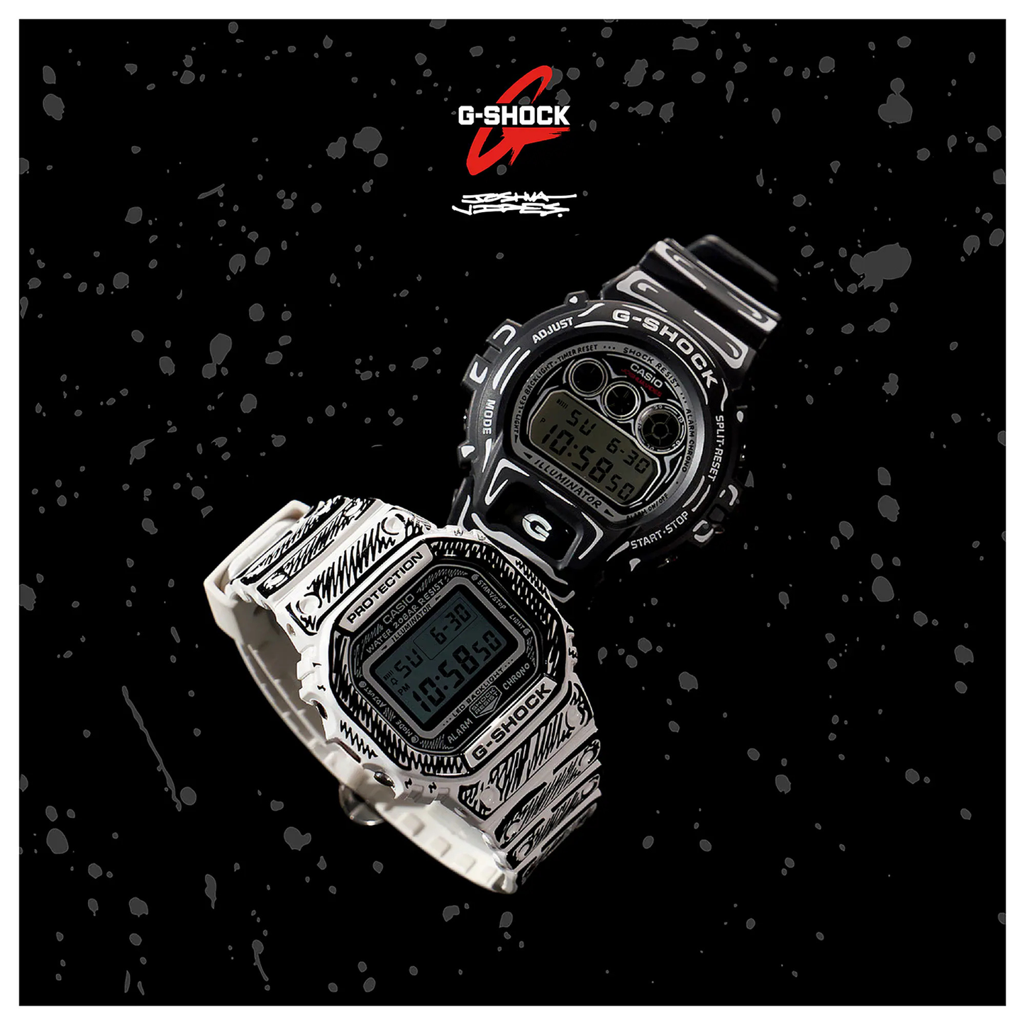 Reloj Digital Casual Joshua Vides Collaboration