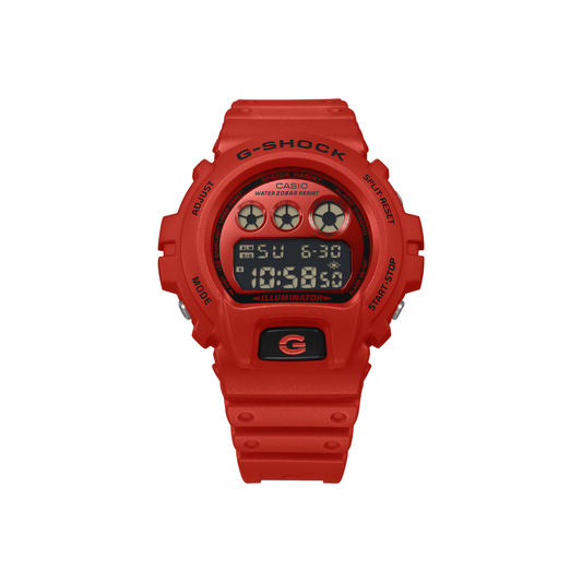 Reloj Digital Deportivo Rojo de Hombre