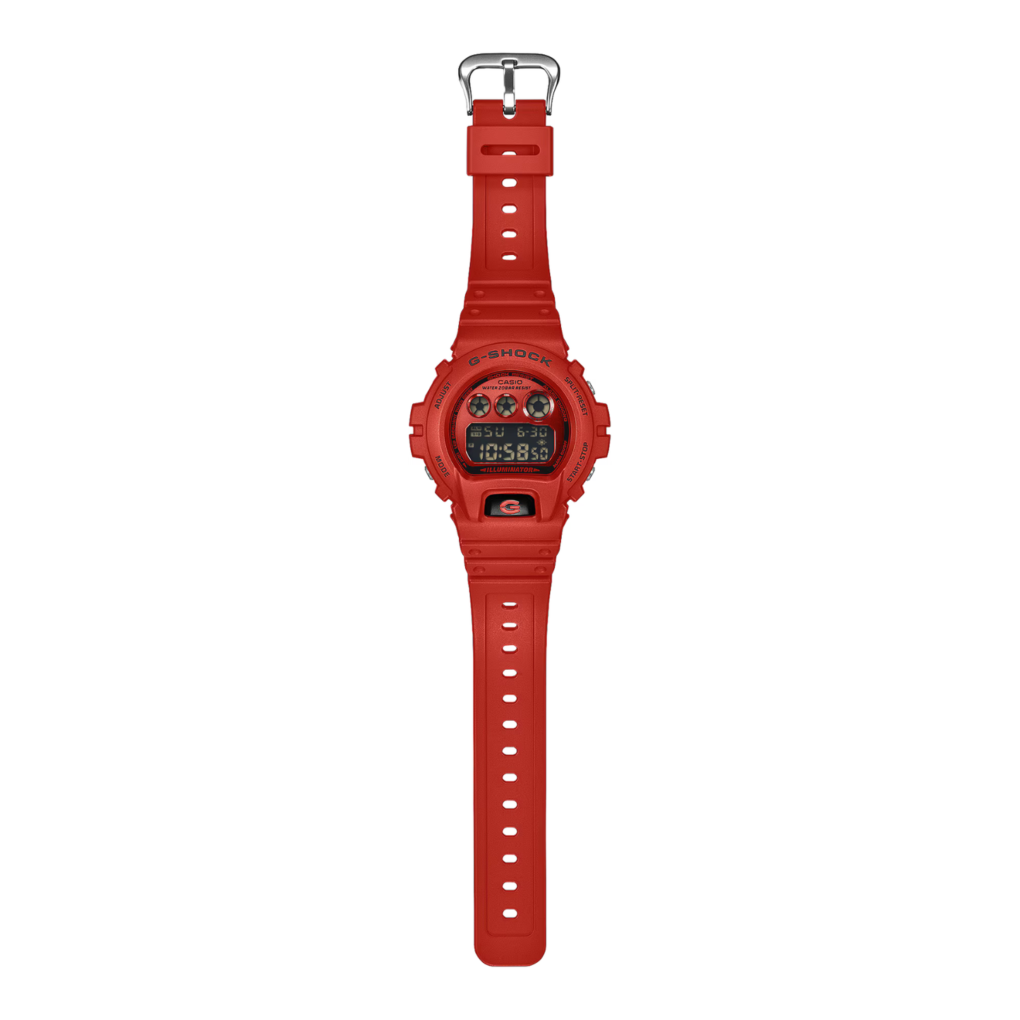 Reloj Digital Deportivo Rojo de Hombre