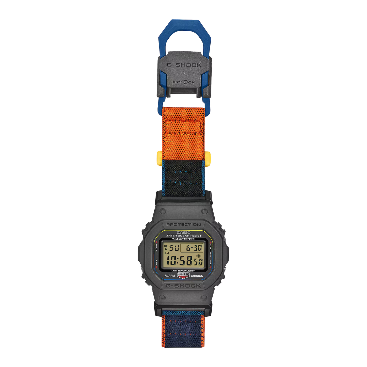 Reloj Digital Deportivo Gris de Hombre