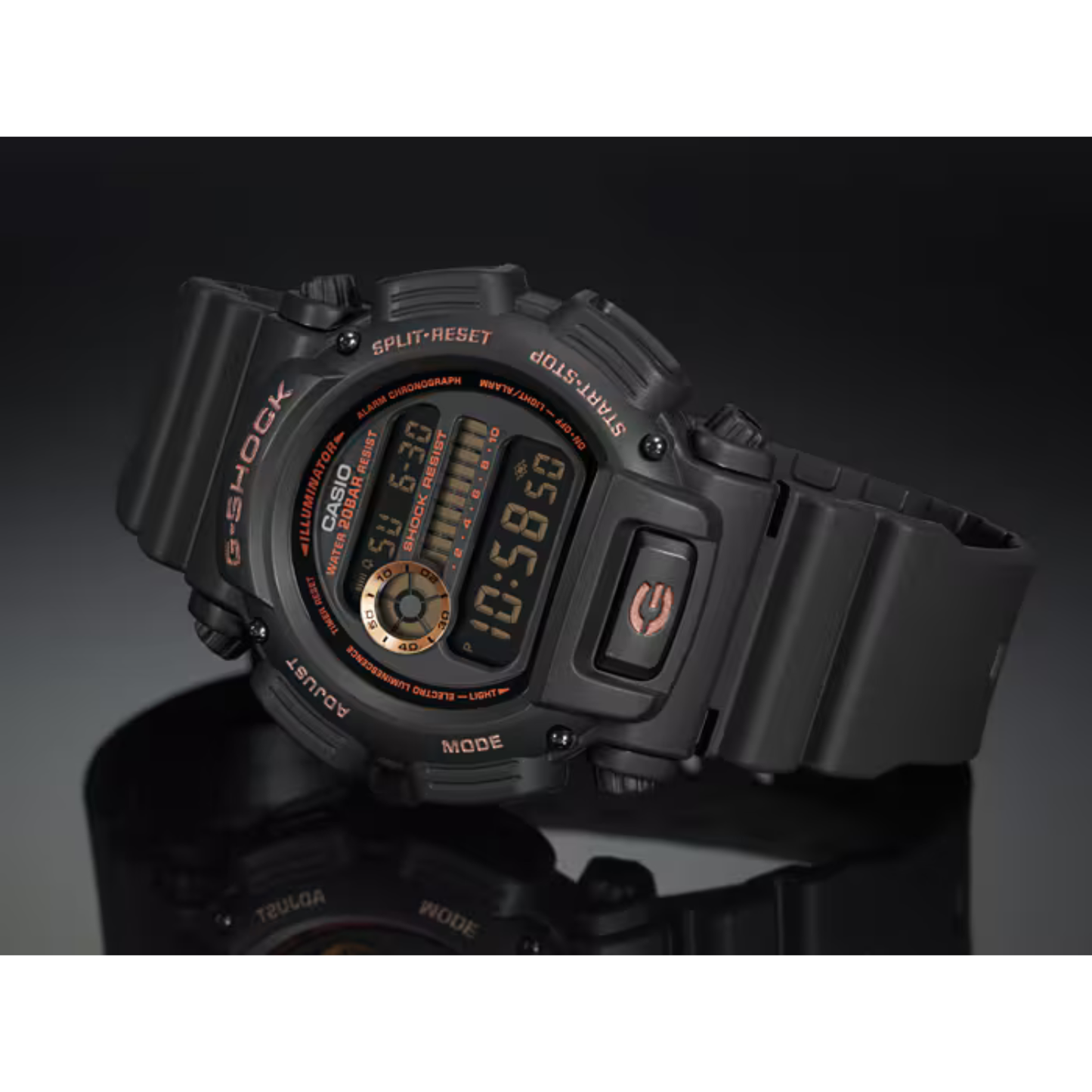Reloj Digital Deportivo Negro de Hombre