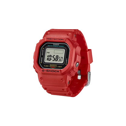 Reloj Digital Casual Nano de Anillo Rojo de Hombre